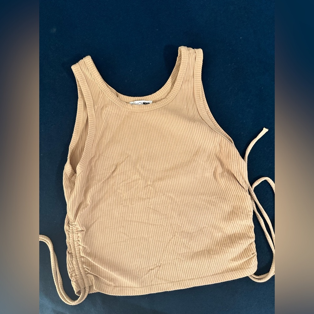 🛑3/$10 Beige tank top